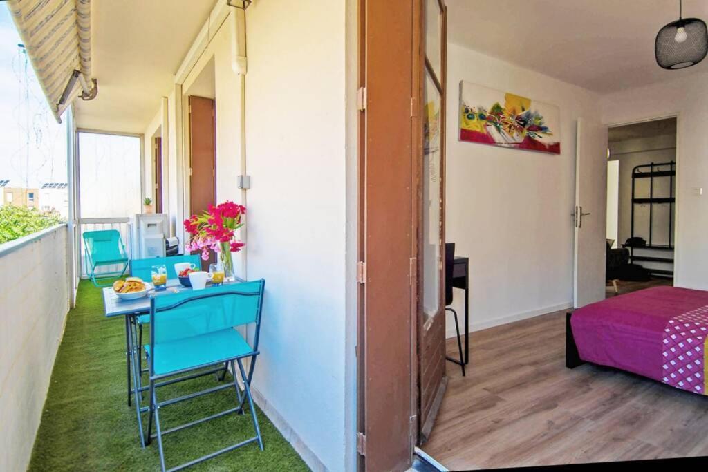 Climatise Gare Stcharles 4 Chambres Grand Balcon / Experience-Immo Marseilles Buitenkant foto