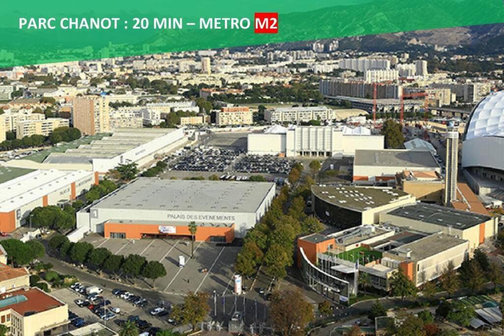 Climatise Gare Stcharles 4 Chambres Grand Balcon / Experience-Immo Marseilles Buitenkant foto