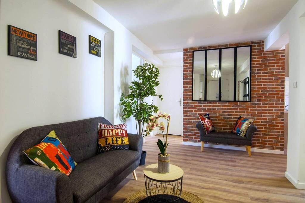 Climatise Gare Stcharles 4 Chambres Grand Balcon / Experience-Immo Marseilles Buitenkant foto