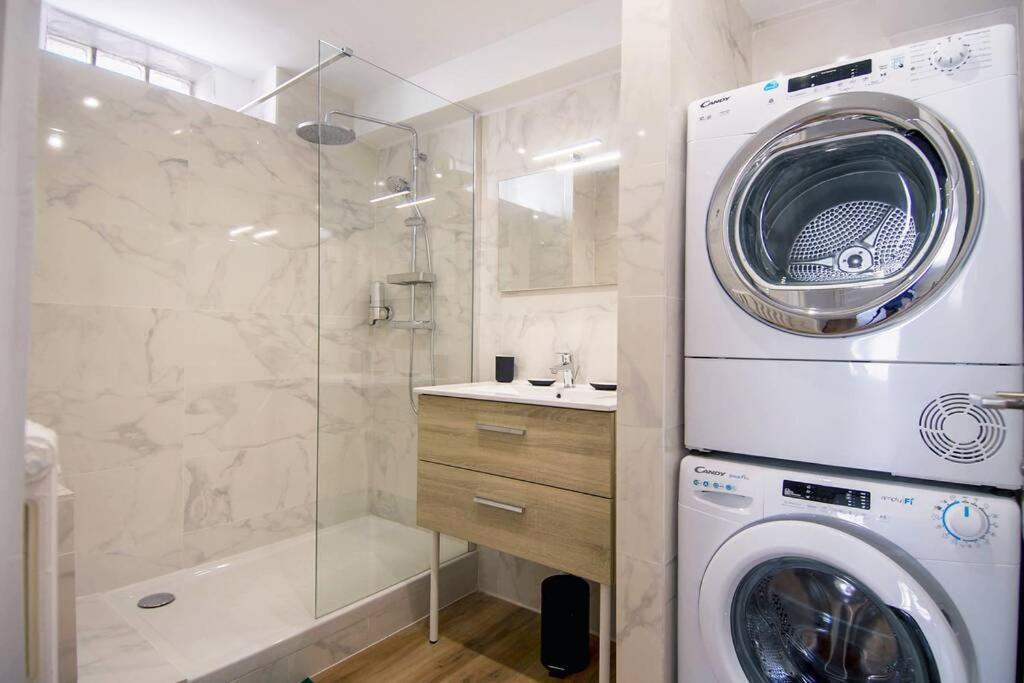 Climatise Gare Stcharles 4 Chambres Grand Balcon / Experience-Immo Marseilles Buitenkant foto