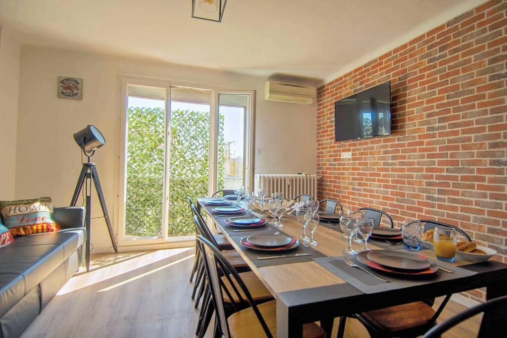 Climatise Gare Stcharles 4 Chambres Grand Balcon / Experience-Immo Marseilles Buitenkant foto