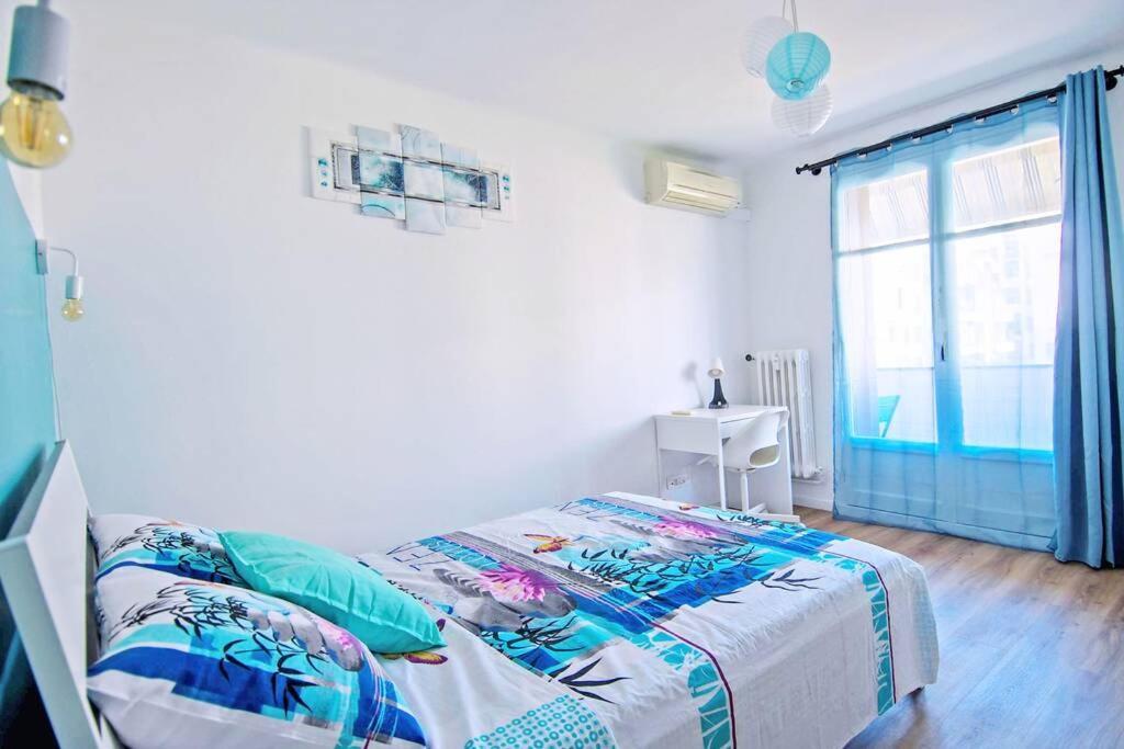 Climatise Gare Stcharles 4 Chambres Grand Balcon / Experience-Immo Marseilles Buitenkant foto